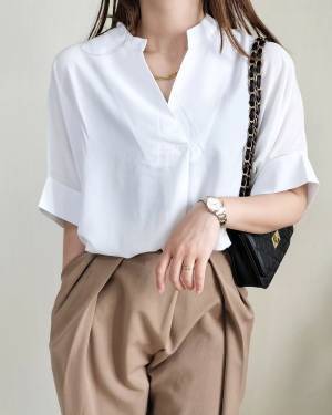 この夏、マストで欲しい！ シンプルに使える♡【最旬ホワイトシャツ】