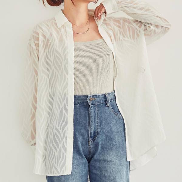 この夏、マストで欲しい！ シンプルに使える♡【最旬ホワイトシャツ】