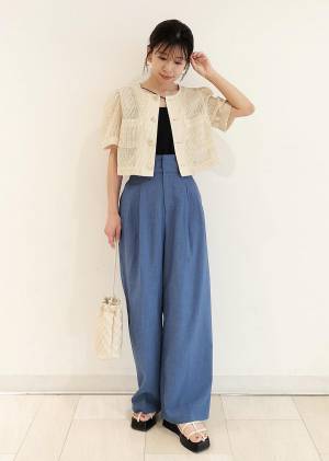 ヘビロテ確実かもッ♡【ROPÉ PICNIC】大人女子に推したい！「上品ワイドパンツ」