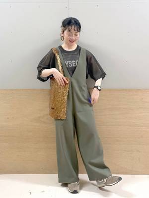 カジュアルにも着こなせる！【グローバルワーク】程よい透け感が大人っぽ♡「シアーニット」