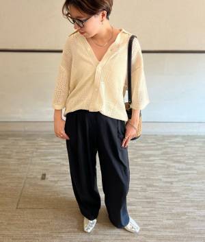 コレは見逃せない！【GU新作】着痩せする！？ メンズの「メッシュニット」