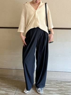 コレは見逃せない！【GU新作】着痩せする！？ メンズの「メッシュニット」