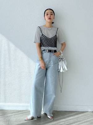 《コーデが華やかに♡》手持ち服にプラスしたい！【ビーズビスチェ】