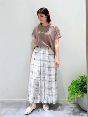 こういうの欲しかったーッ！【グローバルワーク】オンオフ着られる♡「フレアスカート」