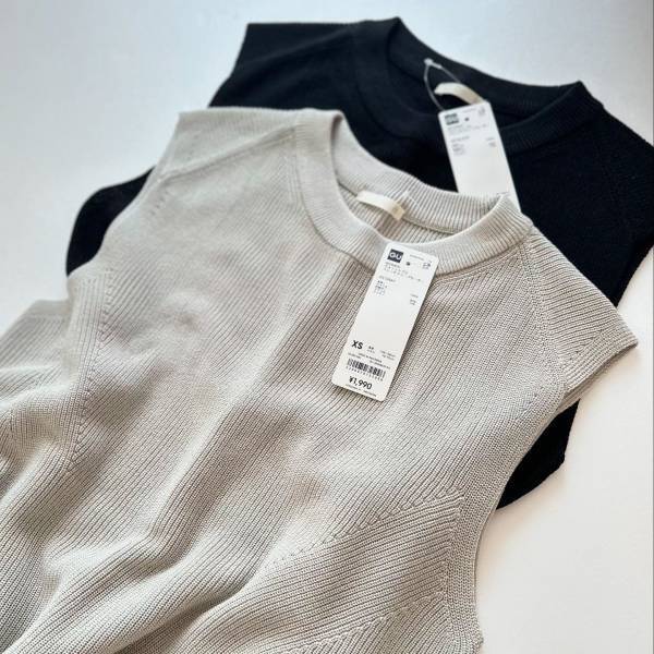 完売したら泣く！！（涙）【GU】高見え間違いナシ♡「華奢見えトップス」