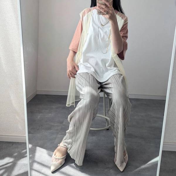 この夏、ヘビロテの予感ッ！【しまむら】配色が可愛い♡「ラグランTシャツ」