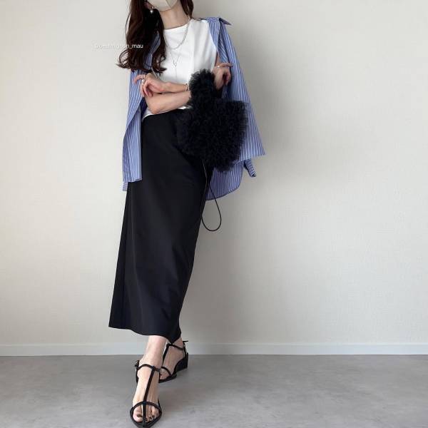 売り切れ前に欲しい！【ユニクロ】ベーシックなのにオシャレ♡「ロングスカート」