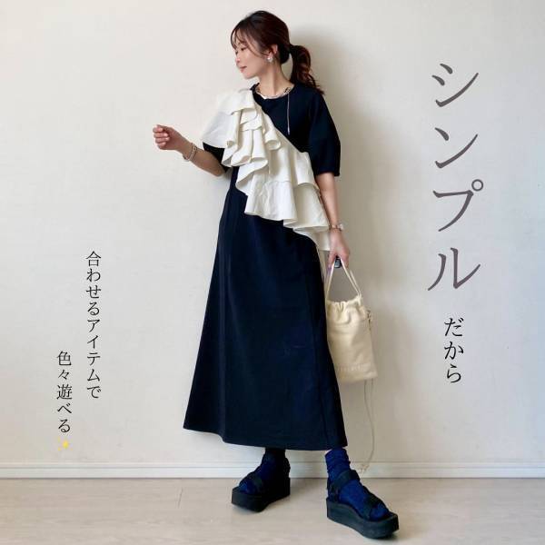 本当にプチプラなのッ！？【GU】見つけたら即買いたい♡「高見えワンピ」