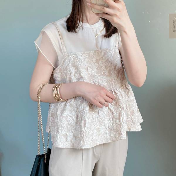 『一目惚れした♡』『可愛くて即決』【しまむら】オシャレ度グッと上がる！「主役級ビスチェ」