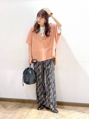 『ウエストゴムで楽ちん』って！【グローバルワーク】この夏活躍しそう♡「涼しげパンツ」