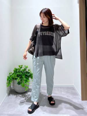 まだまだ買い足したいっ！【グローバルワーク】デイリーに着回せる「シアートップス」♡