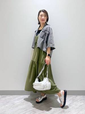 この夏、重宝しそう♡【グローバルワーク】1枚でコーデが決まる！「主役級ワンピース」