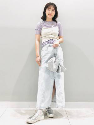 こりゃ、見逃せない！！【GU】大人上品な透け感がたまらん♡「シアートップス」