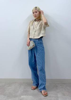 こなれ感出てる、、、♡【ROPÉ PICNIC】この夏、真似したい！「デニムコーデ」