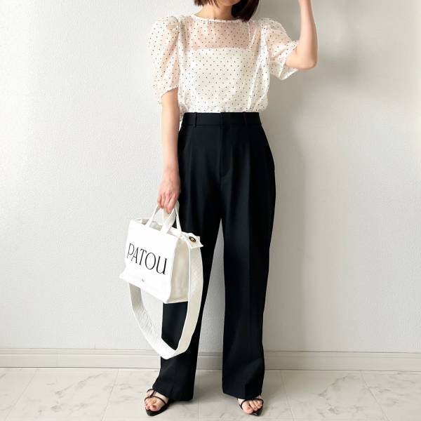 きれいめコーデにも欠かせない！【ユニクロ】の「ワイドパンツ」が優秀♡