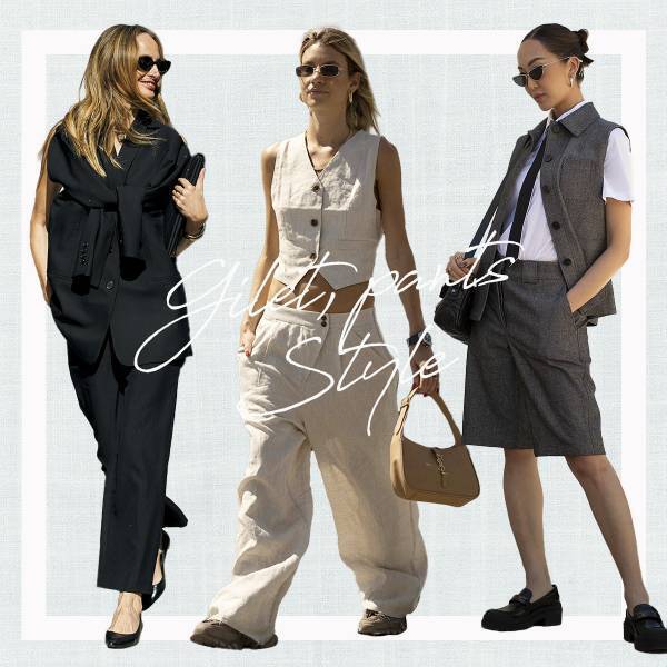 「ジレ × パンツ」のセットアップがあれば、着映えサマールックは簡単！【ストリートスナップ】