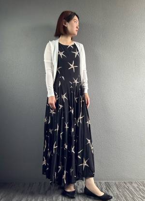 ＜今季、真似したい！＞【柄ワンピース】の「着回しコーデ」をチェック♡