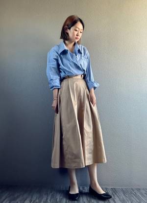 オシャ見えする！【ストライプシャツ】の「おすすめコーデ」って？