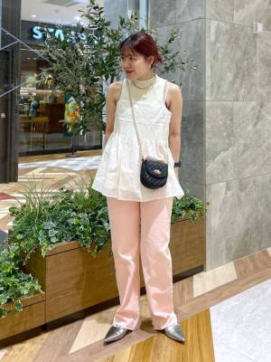 ＜夏のヒット予想！＞ふんわり腰まわりカバー！ 大人盛れ【キャミトップス】