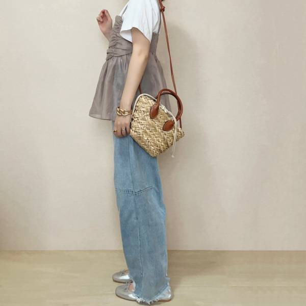 プラスワンでトレンド感バッチリ！【しまむら】大人っぽ「シアーキャミ」