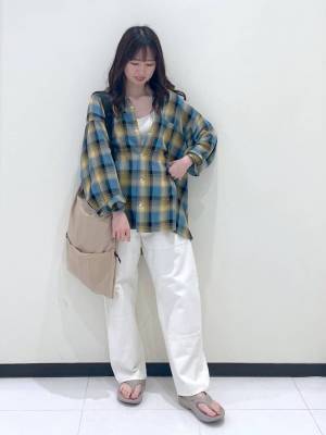 カジュアルコーデにぴったり！ 存在感たっぷり♡【大きめショルダー】