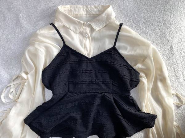 コスパ最強！【しまむら】ビスチェ ＋ 白Tシャツが1,639円！？