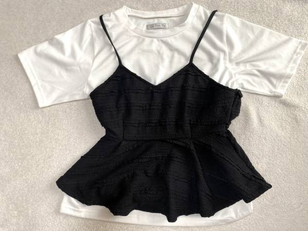 コスパ最強！【しまむら】ビスチェ ＋ 白Tシャツが1,639円！？