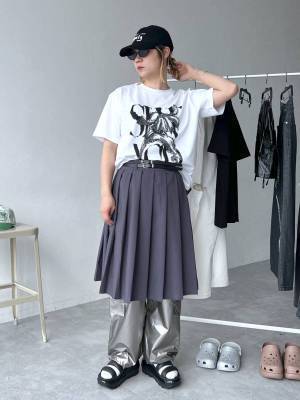 この夏ゲットしたい！【ALAND】こなれ感がたまらん♡「サマ見えTシャツ」