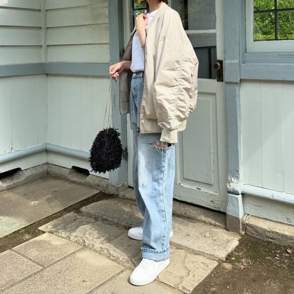 こりゃ『名品』かも♡【ユニクロ】オールシーズン使える！「ホワイトスニーカー」