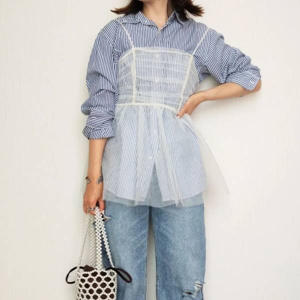 組み合わせ無限大！？【しまむら】着回し力高い！「チュールキャミ」って？