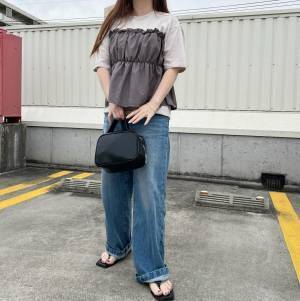 参考になるーーッ♡【しまむら】デニムコーデにぴったり♡「旬トップス」