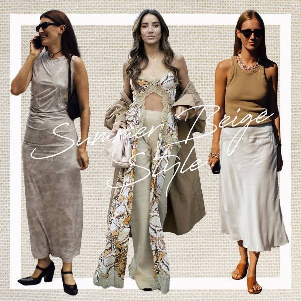 「サマーベージュ」なら涼しげで優雅！ お洒落賢者もハマる上品ルック【ストリートスナップ】