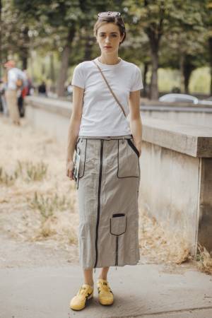 シンプルを制して、お洒落上手！ 「白Tシャツ」の今っぽコーデ術【ストリートスナップ】