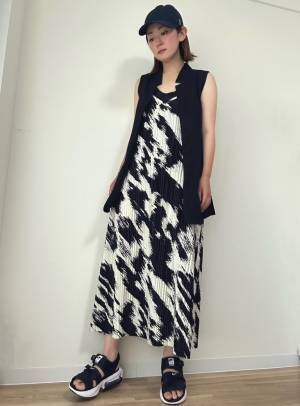 暑い季節に着やすい！【薄手ベスト】を使ったおすすめコーデ