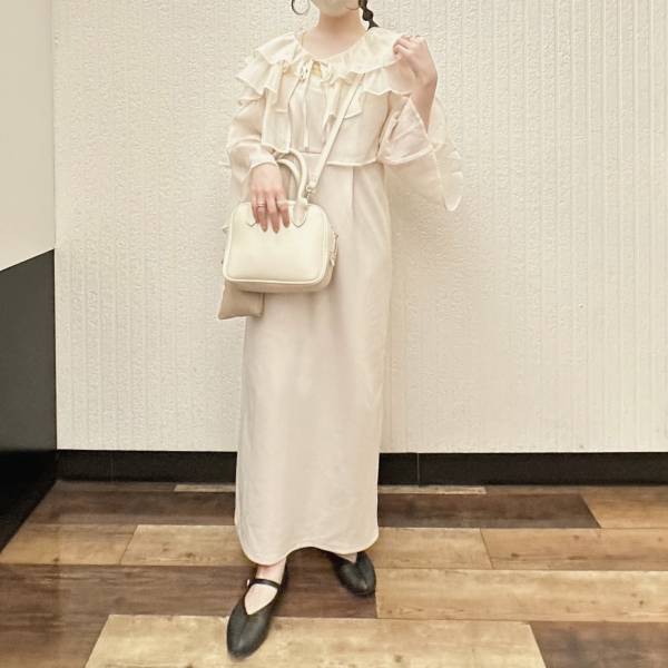 可愛さ溢れてる♡【しまむら】デートで着たい「フリルボレロ」