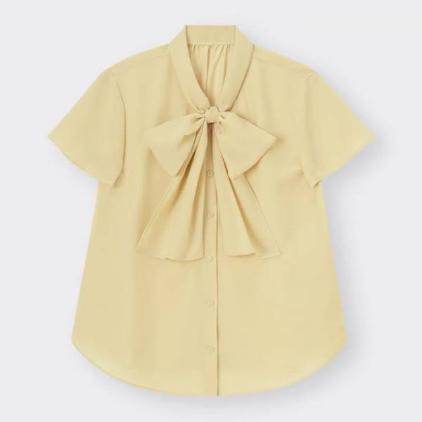 こりゃ、可愛い♡【GU】大人に推したい！「上品ブラウス」