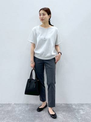 夏に向けて買い足し♡【グローバルワーク】マルチに使える「グレーパンツ」に注目！