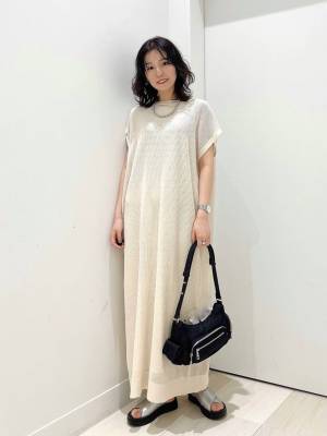 『2WAY』で着られるだとッ！？【グローバルワーク】夏っぽ可愛い♡「メッシュワンピ」