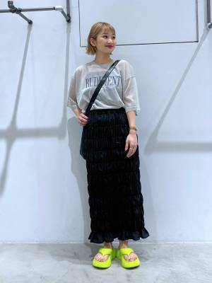 か、かわいいぃぃいーーッ♡ カジュアルもきれいめも◎【フリルスカート】