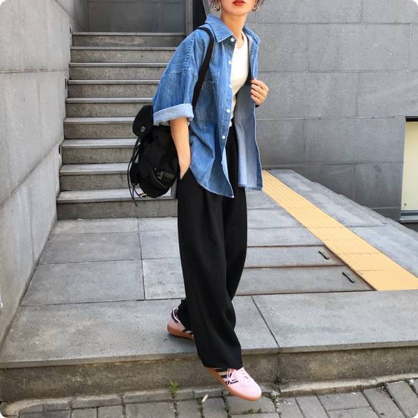 こなれ感ハンパないッ！ この夏、取り入れたい♡【デニムシャツ】