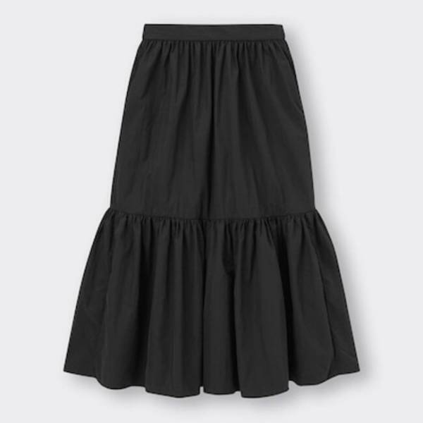 大至急ゲットしてッ！！【GU】1枚でコーデ格上げ♡「きれいめスカート」