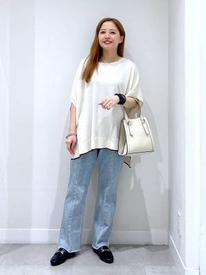 こりゃ、即買いかも♡【グローバルワーク】スタイルアップが叶う！「デニムフレアパンツ」