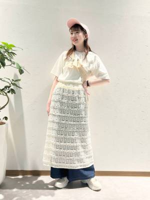 カジュアル派もキレイめ派も使えるッ！ トレンド感爆上がり♡【最旬フリルスカート】