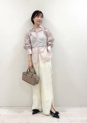 夏は【シアーシャツ】が最強ッ！ 着回しで雰囲気が変わる♡「最旬コーデ」