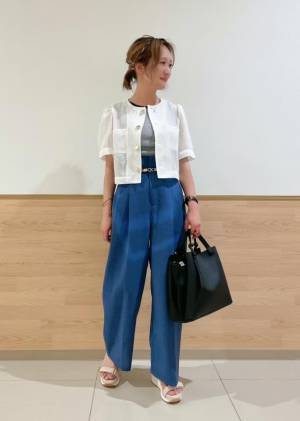 夏は『白』が大優勝♡【ROPÉ PICNIC】抜群の爽やかさ！「ホワイトアイテム」