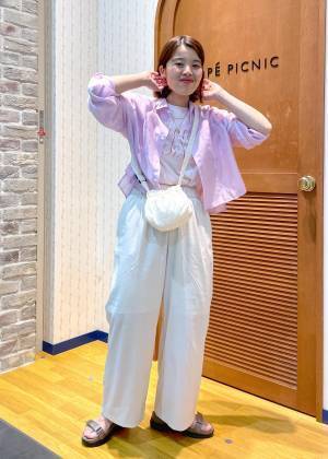 夏は『白』が大優勝♡【ROPÉ PICNIC】抜群の爽やかさ！「ホワイトアイテム」