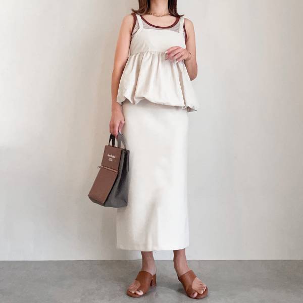 人と差が付く！？【しまむら】「バルーンビスチェ」の着回し力が優秀！