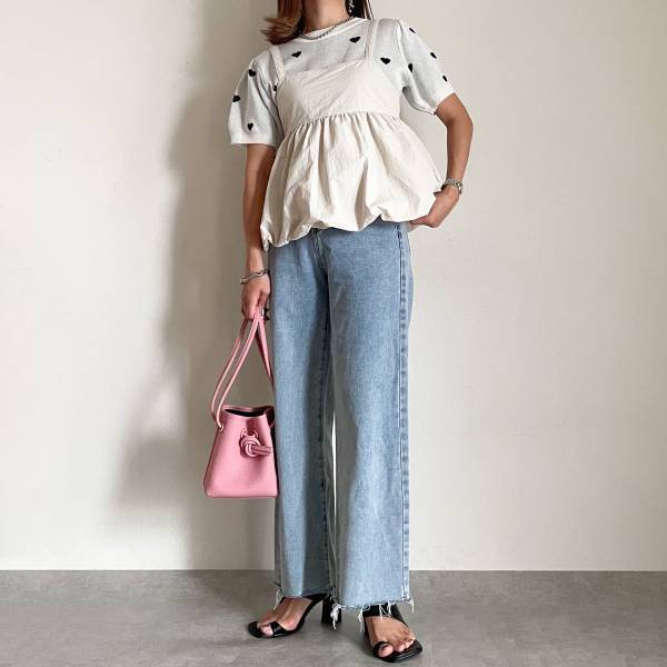 人と差が付く！？【しまむら】「バルーンビスチェ」の着回し力が優秀！