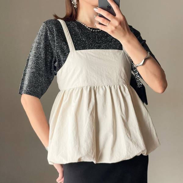 人と差が付く！？【しまむら】「バルーンビスチェ」の着回し力が優秀！