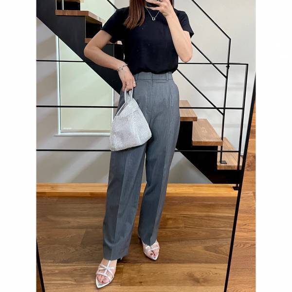 感謝祭で追加！【ユニクロ】「ソフトリブクルーネックT」が万能！